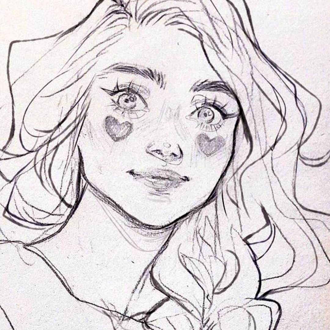 Laura Brouwersさんのインスタグラム写真 - (Laura BrouwersInstagram)「I havent drawn with pencil in a w h i l e man  They’re so neat though  Maybe the 2b pencil is tied with the blue ballpoint pen as my fave traditional drawing tools lol wbu」2月4日 2時19分 - cyarine