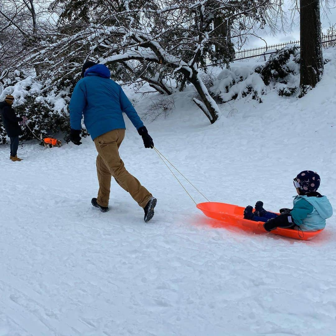 ラファエル・スバージさんのインスタグラム写真 - (ラファエル・スバージInstagram)「The #snowmen and #snowwomen of @centralparknyc   #snowday」2月4日 2時31分 - raphaelsbarge