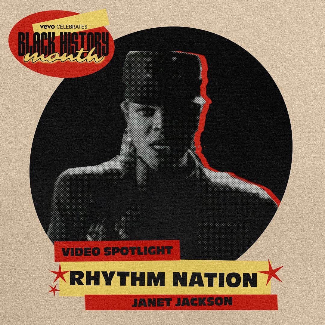 Vevoさんのインスタグラム写真 - (VevoInstagram)「We're hitting the classics for our #BHM Video Spotlights 🗃️ @JanetJackson's "Rhythm Nation" was a moment! From the fits to the choreography, this one is iconic. ⠀⠀⠀⠀⠀⠀⠀⠀⠀ ▶️[Link in bio] #BHM #JanetJackson #RhythmNation」2月4日 2時43分 - vevo