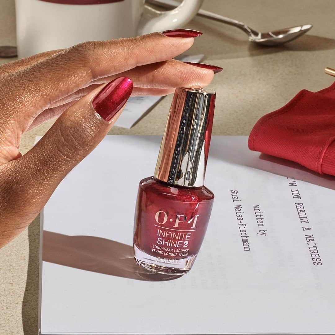 OPIさんのインスタグラム写真 - (OPIInstagram)「#ImNotReallyAWaitress is a cult favorite for a reason. It’s the perfect shade of candy apple red that goes with everything making it a true icon.          #40YearsofColor #ColorIsTheAnswer #OPIObsessed #HollywoodVibe #RedCarpetNails #NailsOnPoint #RedNails #RedMani #NailTrends #NailInspo #NailsOfInstagram #NOTD」2月4日 2時45分 - opi