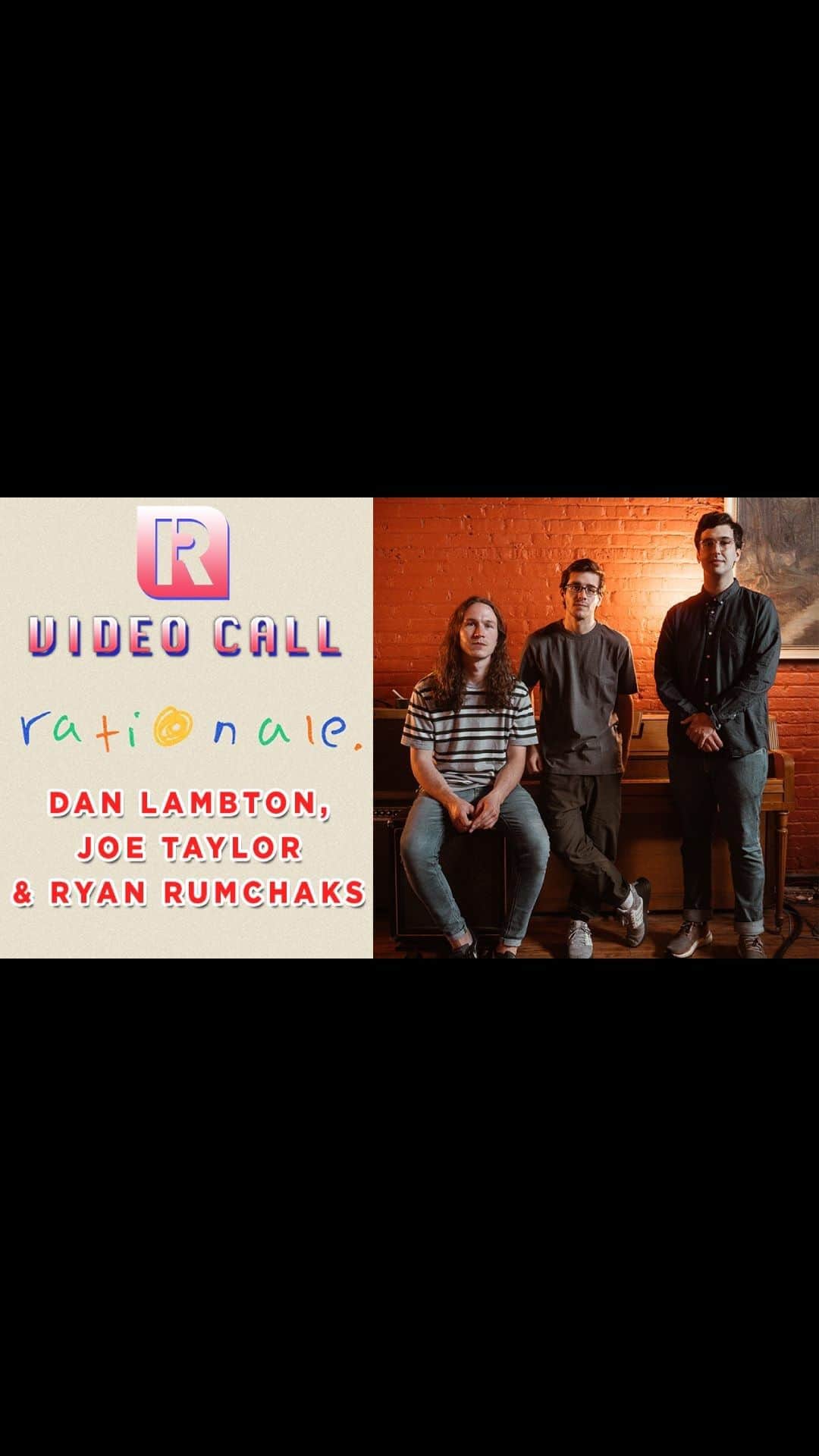 Rock Soundのインスタグラム：「For today's Video Call, we're chatting to rationale. all about their brand new track 'A Shift In My Beliefs', which is premiering now over on rocksound.tv, and what the future looks like for the band!  You can head over to YouTube and check out the full interview right now as well!」