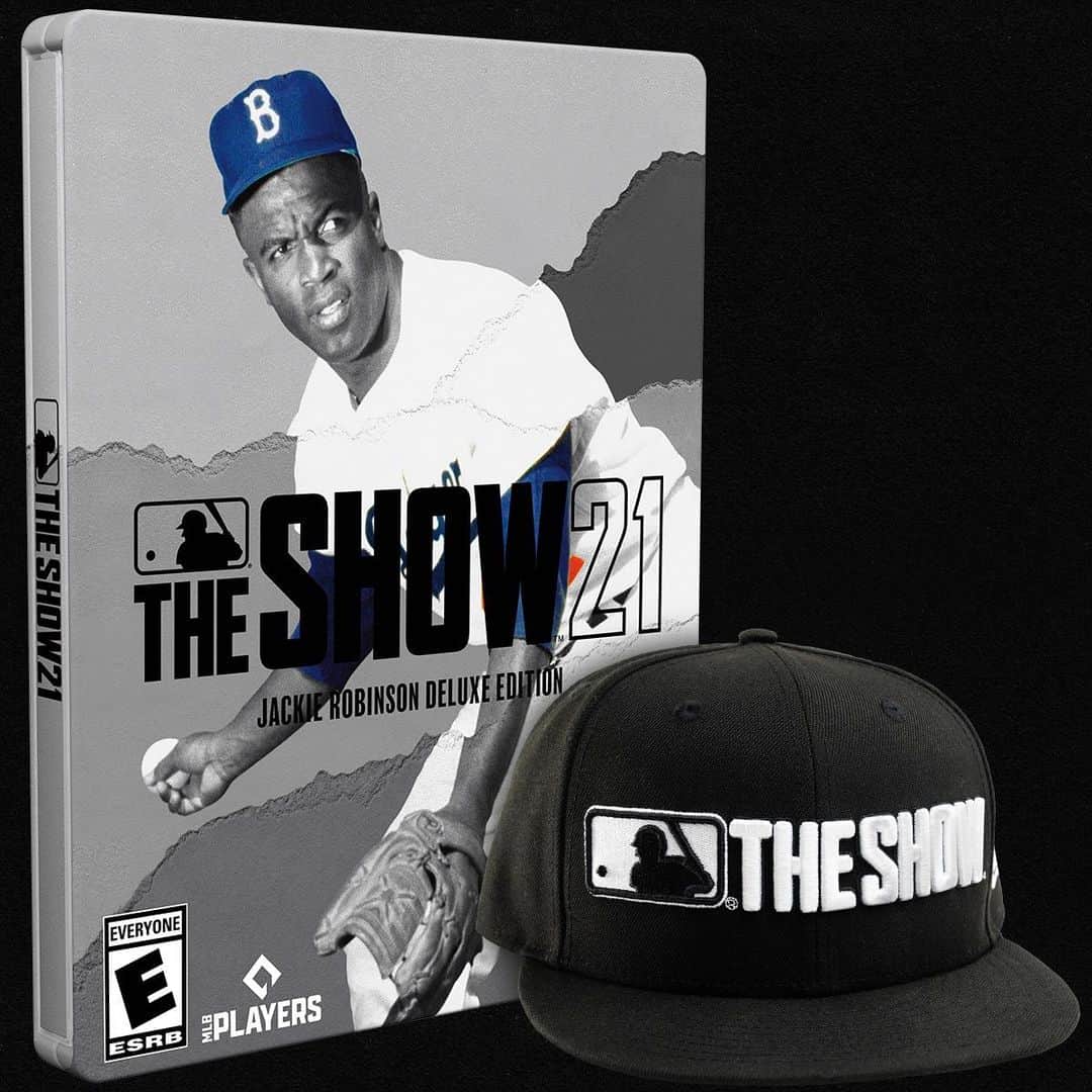 MLBさんのインスタグラム写真 - (MLBInstagram)「Jackie Robinson will grace the cover of the Collector's Edition of @MLBTheShow 21. 🙌」2月4日 3時19分 - mlb