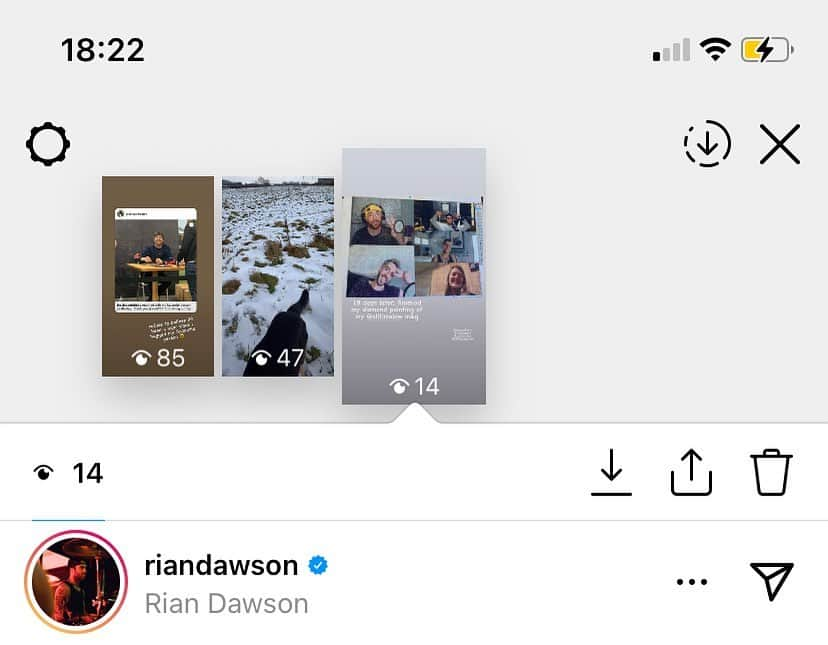 ペリー・エドワーズのインスタグラム：「totally not freaking out at the fact Rian has seen my diamond painting」