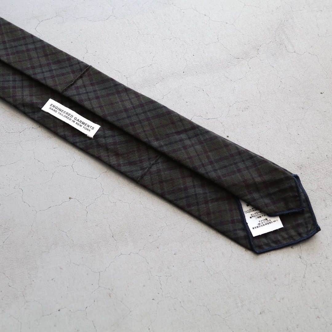 wonder_mountain_irieさんのインスタグラム写真 - (wonder_mountain_irieInstagram)「［#21SS］ Engineered Garments / エンジニアードガーメンツ “Neck Tie - Cotton Pintuck Small Plaid” ￥7,700- _ 〈online store / @digital_mountain〉 https://www.digital-mountain.net/shopdetail/000000010725/ _ 【オンラインストア#DigitalMountain へのご注文】 *24時間受付  * 1万円以上ご購入で送料無料 tel：084-973-8204 _ We can send your order overseas. Accepted payment method is by PayPal or credit card only. (AMEX is not accepted)  Ordering procedure details can be found here. >>http://www.digital-mountain.net/html/page56.html  _ #NEPENTHES #EngineeredGarments #ネペンテス #エンジニアードガーメンツ _ 本店：#WonderMountain  blog>> http://wm.digital-mountain.info _ 〒720-0044  広島県福山市笠岡町4-18  JR 「#福山駅」より徒歩10分 #ワンダーマウンテン #japan #hiroshima #福山 #福山市 #尾道 #倉敷 #鞆の浦 近く _ 系列店：@hacbywondermountain _」2月4日 13時25分 - wonder_mountain_