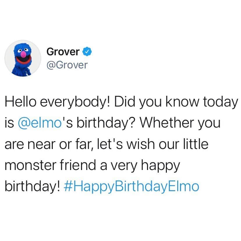 セサミストリートさんのインスタグラム写真 - (セサミストリートInstagram)「The party is just getting started! Wish @elmo a happy birthday in the comments! 🎉」2月4日 5時47分 - sesamestreet