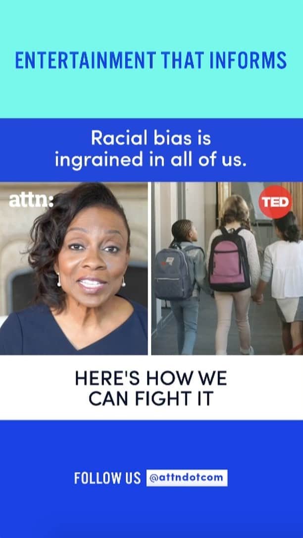 TED Talksのインスタグラム：「Are you able to recognize your own unconscious biases? Probably not — after all, they are *unconscious*. Our brains are naturally wired for bias, says social psychologist Jennifer L. Eberhardt PhD (@jennifer_eberhardt_). "We create categories to make sense of the world, to assert some control and coherence to the stimuli that we're constantly being bombarded with," she explains in a TED Talk. Unfortunately, that human tendency can cause us to form mistaken assumptions about entire groups of people, leading to discriminatory policies or practices. So how can each one of us resist and push back against our own biases? It's as simple as stopping — and thinking. Watch Dr. Eberhardt's full talk here: http://t.ted.com/RBEIKBM  [Made in collaboration with @attndotcom]」
