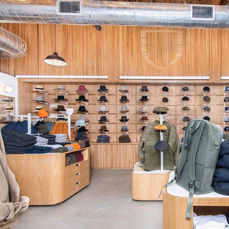 ブリクストンのインスタグラム：「Our new Spring Collection is now available in store @brixtonencinitas. Come visit us.」