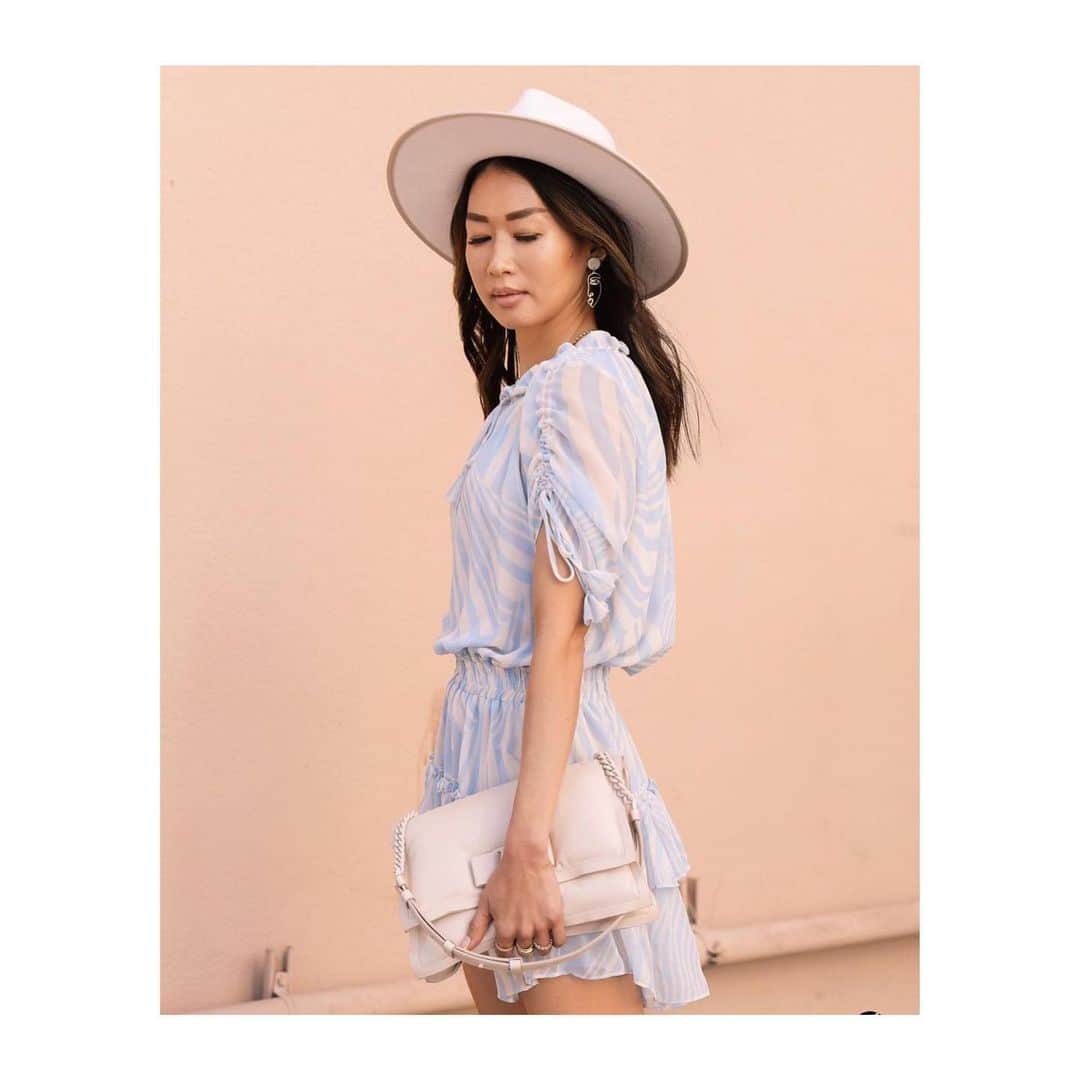 のインスタグラム：「Pastel muse ✨ The lovely @dailykongfidence in our Becca dress. Tap through today’s story for our favorite #MISAmuse looks of the week. #MISAworld」