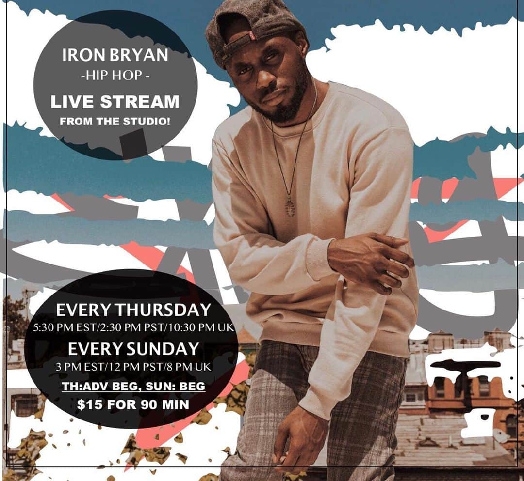 EXILE PROFESSIONAL GYMのインスタグラム：「Every Thursday at 5:30 pm EST! 🔥🔥🔥🔥 Live stream class form EXPG NY studio 💫Hip Hop💫with amazing @iamironbryan ✨✨✨✨✨✨✨✨✨✨ . You won’t wanna miss it!  Registration is open !!!  How to book🎟 ➡️Sign in through MindBody (as usual) ➡️Click buy “ONLINE CLASS15” for purchased single class for 15$ ➡️15 minutes prior to class, we will email you the private link to log into Zoom, so be sure to check your email! ➡️Classes will start on time, so make sure you pre register, have good wifi and plenty of space to safely dance! . . Zoom Tips🔥 📱If you plan to use your phone, download the Zoom app for the best experience. 🤫Please use the “mute” button when you are not speaking to prevent feedback. 💃You do not have to join displaying your video or audio, but we do encourage it so teachers can offer personalized feedback and adjustments. . 🔥🔥🔥🔥🔥🔥🔥🔥🔥 . #expgny #onlineclasses #newyork #dancestudio #danceclasses #dancers #newyork #onlinedanceclasses」