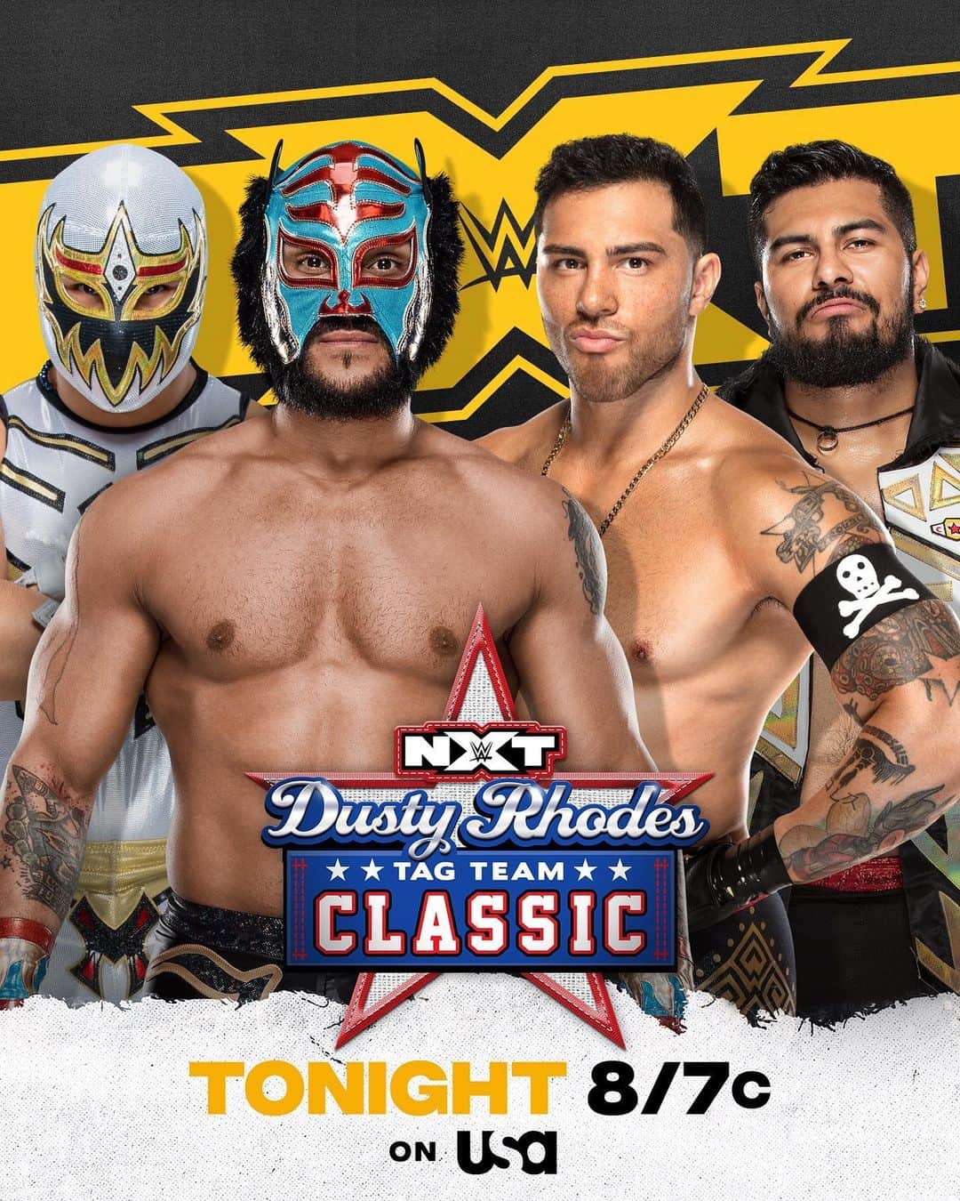 WWEさんのインスタグラム写真 - (WWEInstagram)「TONIGHT on #WWENXT! 🤘 @edgeratedr! 🏆 #DustyClassic Tournament action continues    📺 8/7c @usa_network」2月4日 9時00分 - wwe