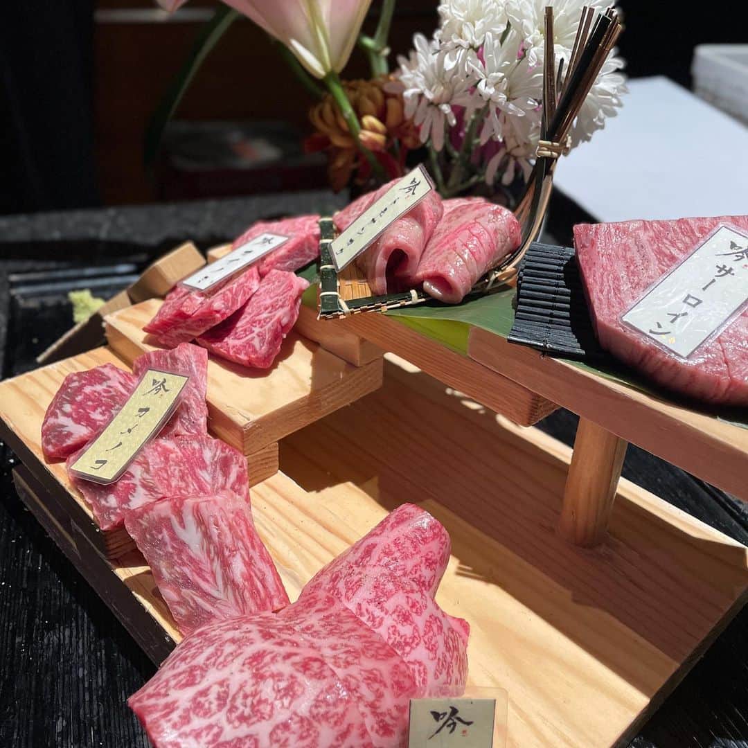 尾崎牛_肉割烹_吟_難波のインスタグラム
