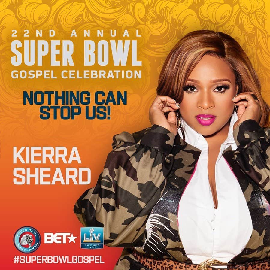 キエラ・キキ・シェアードさんのインスタグラム写真 - (キエラ・キキ・シェアードInstagram)「Hey y’all! Tune in to 22nd Super Bowl Gospel Celebration on Saturday, February 6, 2021 @ 8/7c airing only on @BET! Nothing can stop us! #SuperBowlGospel #BET #SBLV @SuperBowlGospel」2月4日 10時20分 - kierrasheard