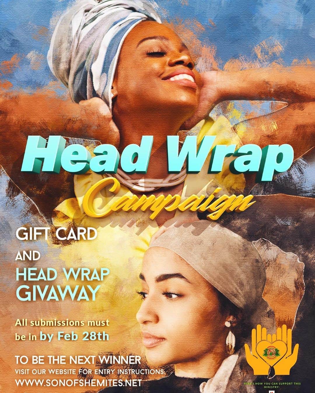 ケイラ・フィリップスのインスタグラム：「#Headwrap campaign for the ladies of our Set Apart nation. PLEASE JOIN US @kingdommoments FOR THE OFFICIAL LAUNCH 𝐅𝐞𝐛 𝟏𝟎!! I will be one of the judges for this amazing campaign encouraging women in the walk spiritually and tangibly.   HEADWRAP giveaways and a gift card ✨🥰  @lorvins_son_of_shemites  @zemiramusic   VISIT WEBSITE FOR MORE DETAILS  www.sonofshemites.net」