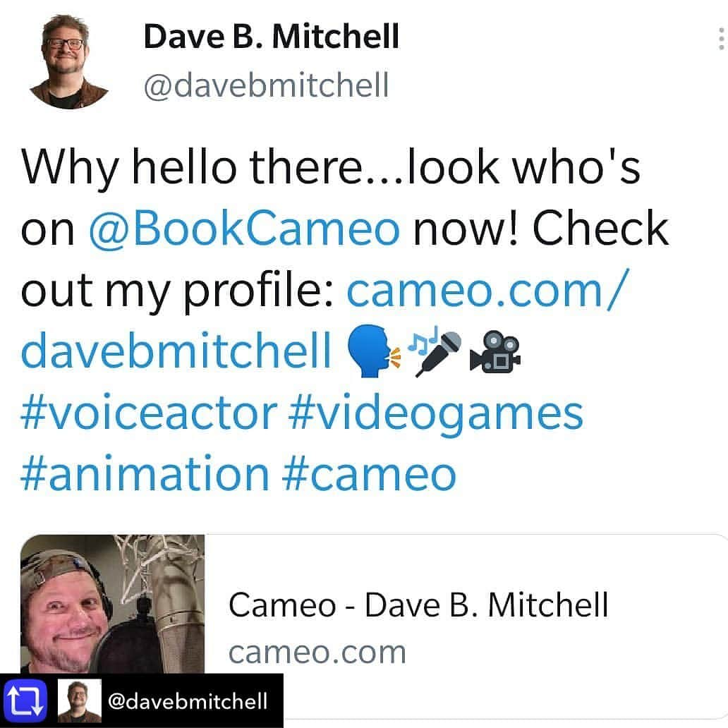 マーク・シェパードのインスタグラム：「Check out my fave Dave!」