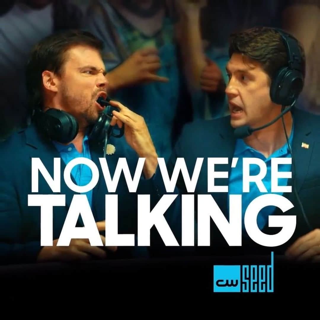 The CWのインスタグラム：「Two former quarterbacks duke it out for the primetime spot in Now We’re Talking, streaming free on @cwseed!」