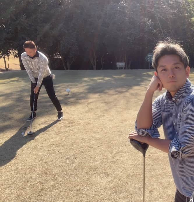 皇治さんのインスタグラム写真 - (皇治Instagram)「久々の大我さん雛形社長とgolf♪  リフレッシュできた♪  からのGenさんと対談撮影♪  色んな経営の話を聞かせていただけ楽しかった♪  気合い入れてtrainingいってくるわ♪  #日々勉強」2月4日 12時25分 - 1_kouzi