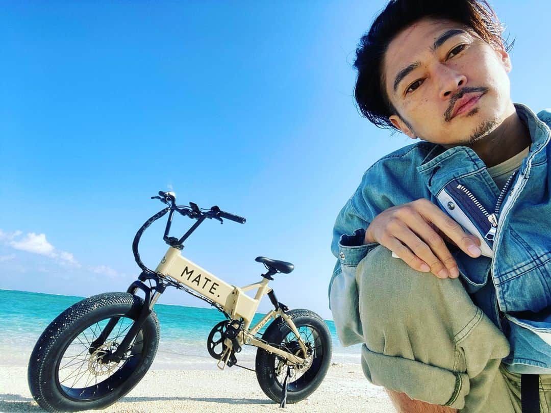 窪塚洋介のインスタグラム：「MATE. #このチャリ最高かよ」