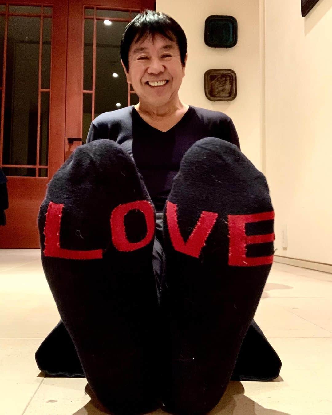 設楽洋さんのインスタグラム写真 - (設楽洋Instagram)「ちょっと前に僕が企画した"告白"ソックス…🧦 たらちゃんの、こうキタかアイテム😊👍✨ クオリティは抜群ですよ❣️ #socks #ソックス #こうキタか #告白ソックス」2月4日 22時45分 - taracyan3