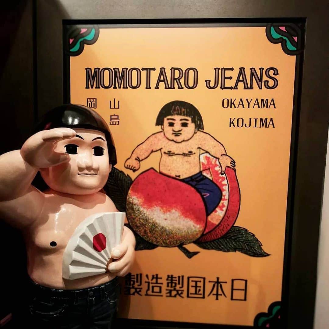 momotarojeansのインスタグラム：「He is the MOMOTARO!」
