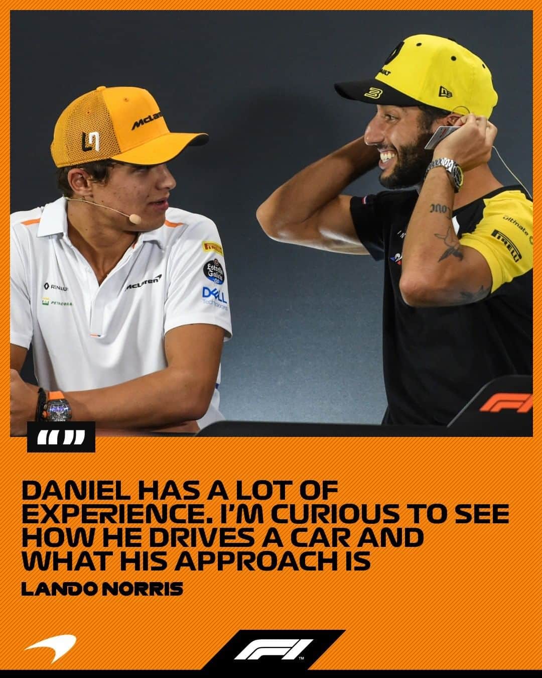F1のインスタグラム