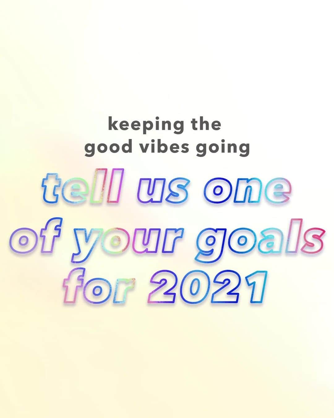 BECCAのインスタグラム：「Comment below and tell us what you're striving for this year. 👇 #OwnYourLight」