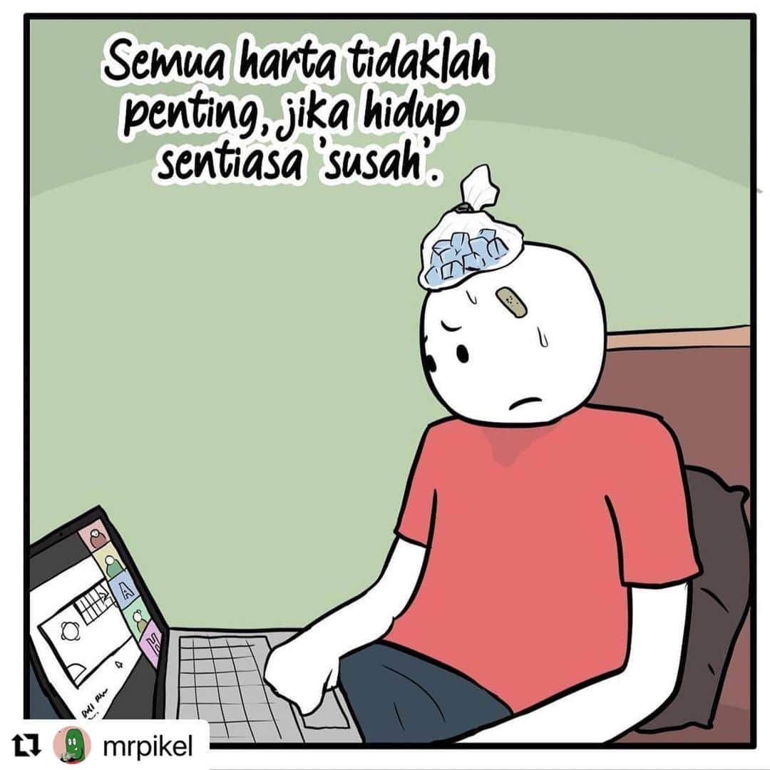 Koleksi Komik Malaysiaさんのインスタグラム写真 - (Koleksi Komik MalaysiaInstagram)「#Repost @mrpikel with @make_repost ・・・ HIDUP⁣ ⁣ Apa guna harta banyak, tapi tak mampu beli apa apa? ⁣ ⁣⁣⁣⁣⁣⁣⁣⁣⁣⁣⁣⁣⁣⁣⁣⁣⁣ ⁣ #komikmalaysia #gengkomikdigital #gengkomik #komiklawak #lawak #komik #kelakar #koleksikomik #komikmelayu #deep #pencurikomik #lawakdeep #lawaking #lawakkeder #lawakhangit #koleksikomik #mrpikel⠀」2月4日 15時12分 - tokkmungg_exclusive