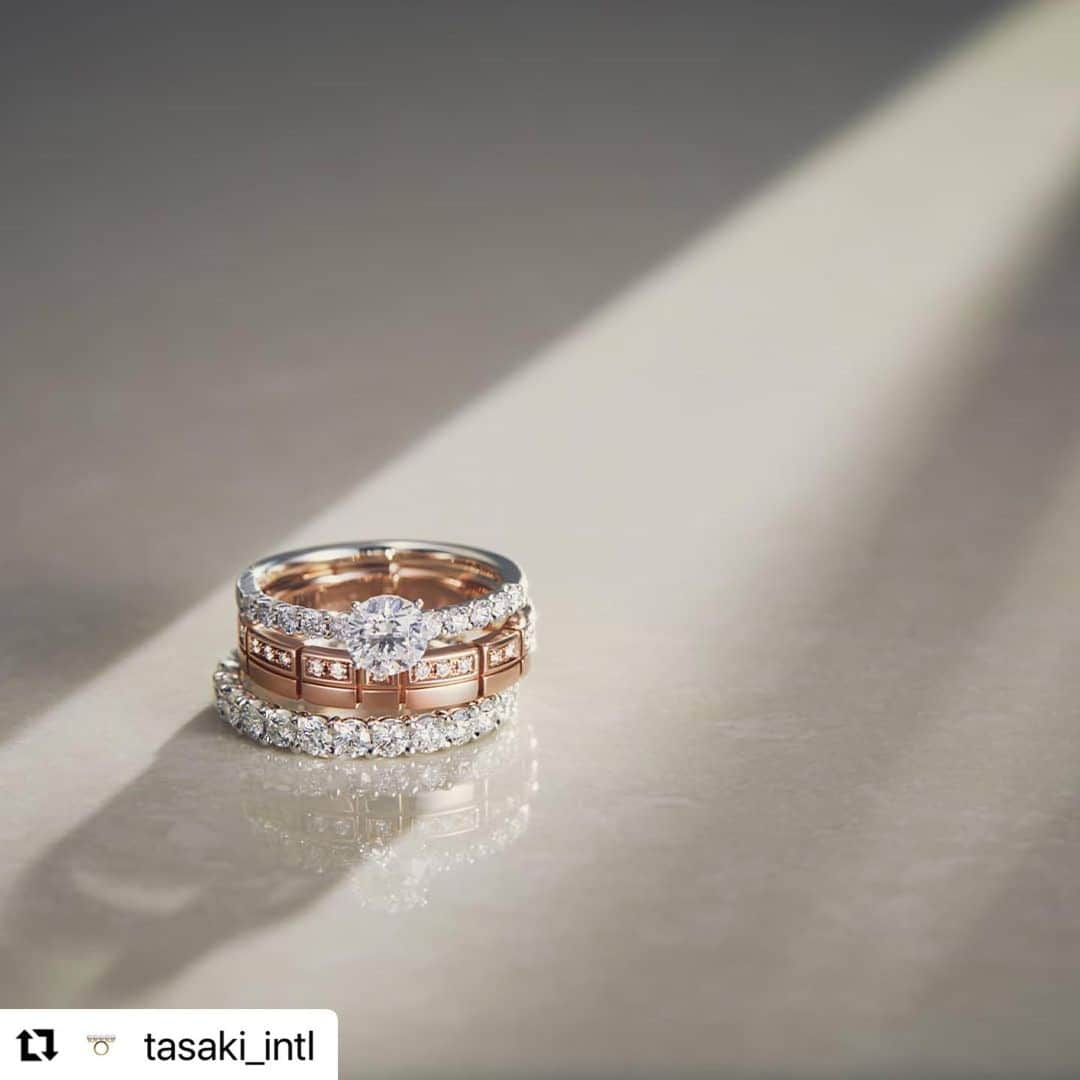 j_paris_bridalさんのインスタグラム写真 - (j_paris_bridalInstagram)「#Repost @tasaki_intl with @make_repost ・・・ ‘BRILLANTE’ーiconic bridal rings from TASAKI. As their name bears the Italian word for ‘brilliant’, the rings emit the pure brilliance of two loving hearts. #TASAKI #TASAKIbridal #TASAKIBRILLANTE #TASAKIPIANO #TASAKIdiamond #diamond #SAKURAGOLD #bridalring #engagementring #marriagering #weddingband #wedding #bridal」2月4日 15時32分 - j_paris_bridal