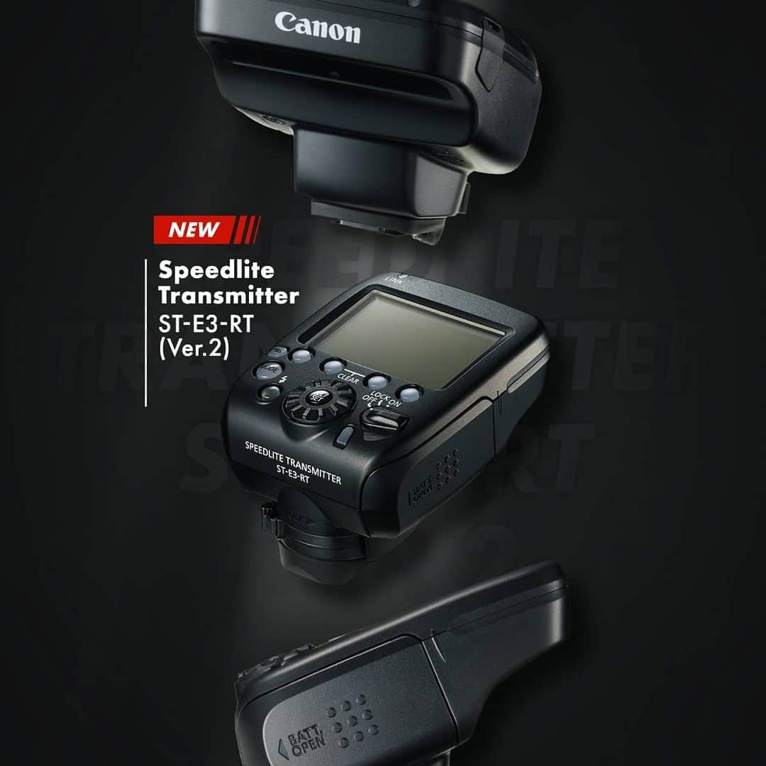 Canon Asiaさんのインスタグラム写真 - (Canon AsiaInstagram)「Enjoy greater flexibility in lighting for your shots when you use the upgraded Speedlite Transmitter ST-E3-RT(Ver.2)!  . Compatible with the new Speedlite EL-1, the Speedlite Transmitter ST-E3-RT(Ver.2) now lets you sync your Speedlite EL-1 with other Canon Speedlites.  . Existing ST-E3-RT users can enjoy the same enhancement available in ST-E3-RT(Ver.2) with firmware update. Firmware update is available at local Canon service centres from May 2021. Kindly contact your local Canon service centres for more details.  . Click the link on our bio to read more on the Speedlite Transmitter! . #canonasia #canon #transmitter #speedlite #lighting #composition #setup #eos #canongear #photography #photographerx」2月4日 16時00分 - canonasia