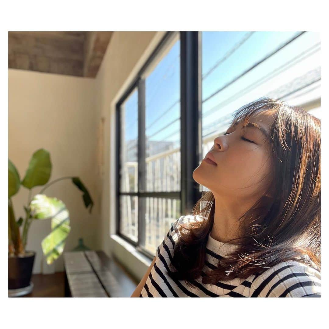 古川美有のインスタグラム：「今日のスタジオはぽかぽかしていた🌞 #zzz #photoshootingday #sunnyday」