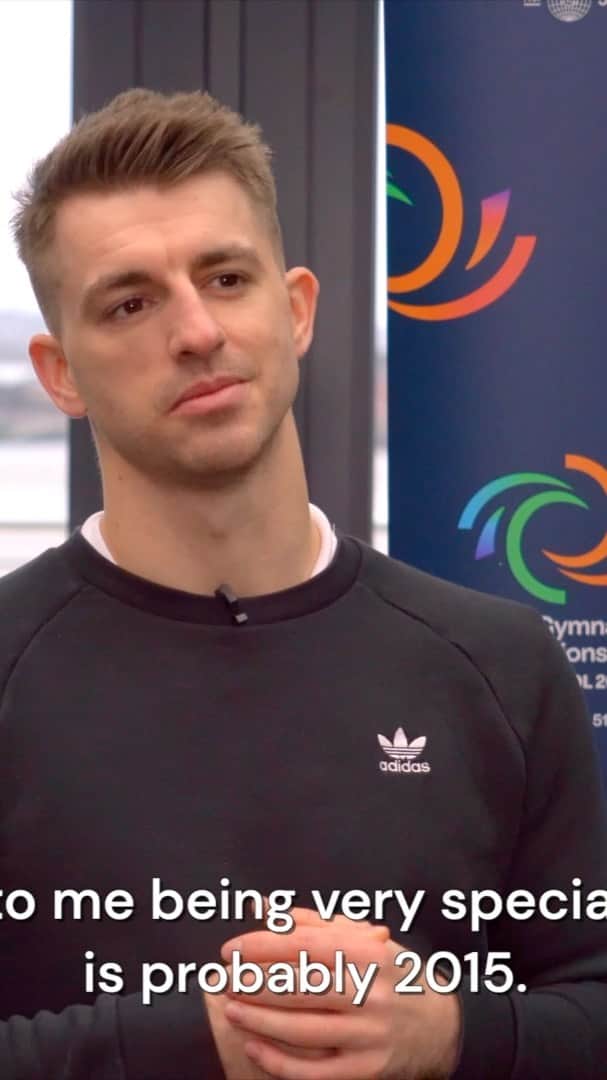 マックス・ウィットロックのインスタグラム：「An opportunity to celebrate sport again. We are lucky to have this event to be held in our home country. Very proud to be an ambassador for @WGC2022 coming to Liverpool 😊👍 #WGC2022  https://2022worldgymnastics.com」