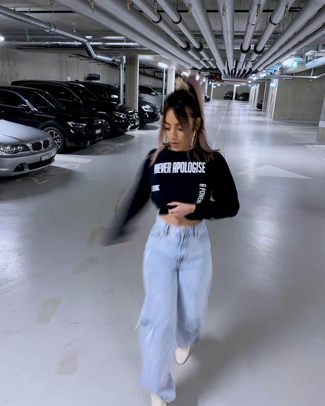 TALLY WEiJLさんのインスタグラム写真 - (TALLY WEiJLInstagram)「Denim dreams 💙⁠⁠ Babe @ileana0909 wearing our Dad Straight Fit Jeans🔎⁠ SPADEDADI-BLU017⁠⁠ ⁠⁠ #TALLYWEiJL #denim #jeans #denimlove #dadjeans」2月4日 18時47分 - tally_weijl