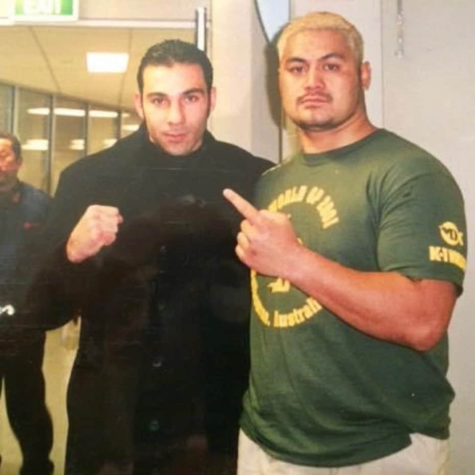 のインスタグラム：「Thanks for the photo Baris nezif many moons ago in the K-1 era」