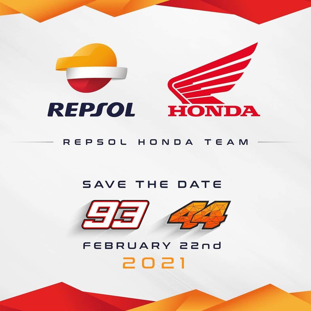 レプソル・ホンダのインスタグラム：「Save the date! Link in the Bio 🔎」