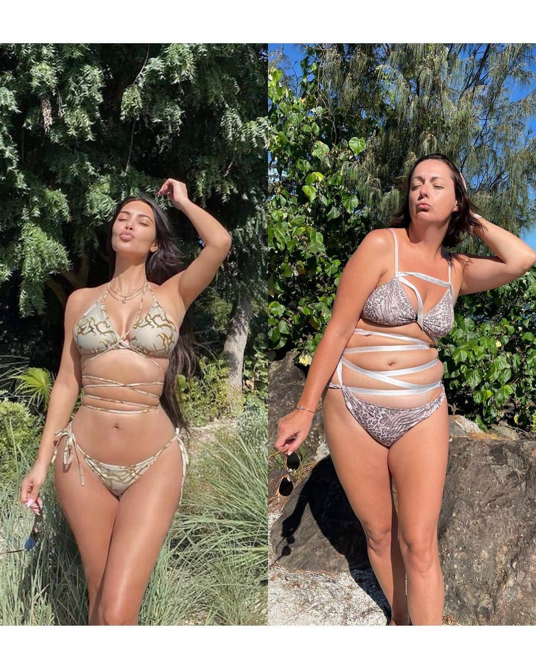 セレステ・バーバーのインスタグラム：「Strung ham but make it cute.  #celestechallengeaccepted  #celestebarber  #funny  #kimkardashian」