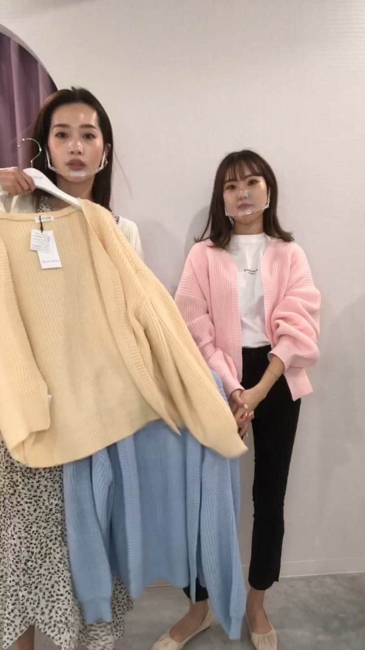 のインスタグラム：「mr5266オリジナルカラーカーディガン mr5265アイレットブラウス」
