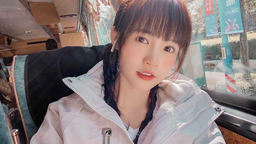 ウー・シンティーのインスタグラム：「別害怕🤍💪🏻」
