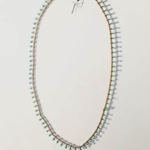 のインスタグラム：「Beautiful New Turquoise Boho Necklace🤩 . Shop directly from the post♥️ .  #bohoring #bohojewellerybohofashion #bohobraceletstacks #bohoanklet #bohomianjewellery #bohojewelrydesign #bohogaljewelry #ibizaaccessories #bohoanklets #hippiejewelry #bohosouljewelry #silvernecklace #bohojewlry #gypsyjewelry #macramejewelry #statementnecklace #necklacelover #jewelryaddict #silver #necklacesets #jewelrydesigner #necklaceshop #necklaceaddict #etsyshop #crystalnecklace #oxidizedjewelry #oxidisedjewellery #bohemian #gemstonejewelry #kundannecklace」
