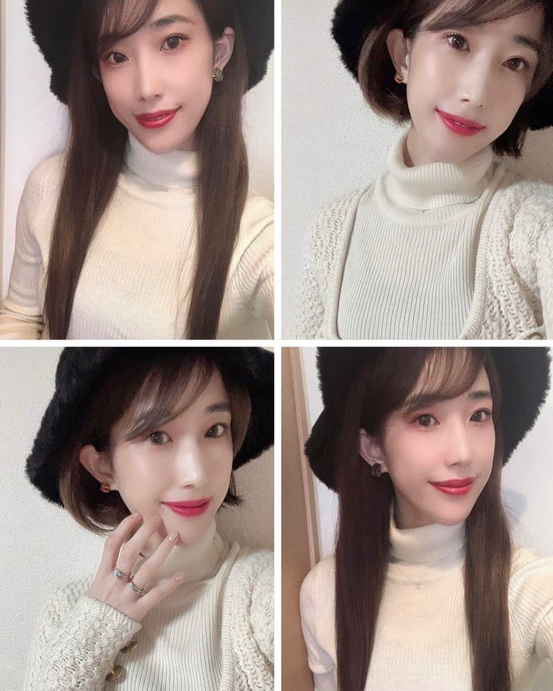 近藤夏奈のインスタグラム：「﻿ ﻿ ショートかロングかどっちが良いだろー？笑﻿ ﻿ ﻿ 明日も#ウメダfmbehappy789﻿ 『Be sports friday』🧘‍♀️﻿ 午後5時から7時🕔2時間生放送です🗣﻿ ﻿ ﻿ 明日のメッセージテーマは﻿ 『小さな幸せを感じた事』です🌿﻿ ﻿ 明日、2月5日は"笑顔の日"なんだそうです💗﻿ あなたが思わず笑顔になった小さな幸せ🌱や﻿ ラッキーだったことなど教えて下さい💙🤍﻿ ﻿ ﻿ ﻿ 今、あなたが聴きたい曲と共に﻿ メッセージおまちしてます🙋‍♀️🌈﻿ ＊番組名『Be sports friday』を選択してね🏃‍♀️﻿ .﻿ .﻿ ﻿ ﻿ ﻿ #ウメダfm#エフエムキタ#ラジオ#生放送#リポーター ﻿ #ラジオパーソナリティー#フリーアナウンサー」