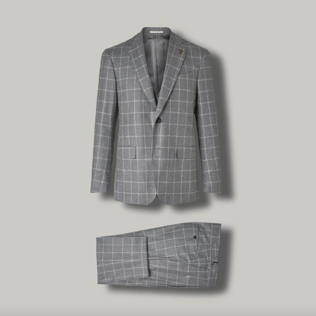 のインスタグラム：「Check your style! Three pieces suit in wool and cashmere available at palzileri.com.⁣ #PalZileri #FW20」
