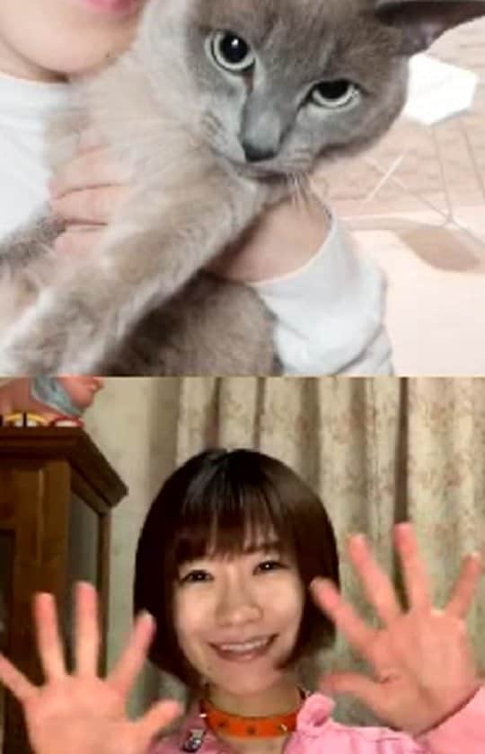 川村由紀のインスタグラム：「金のイルカどうしだったことが発覚！🐬💕」