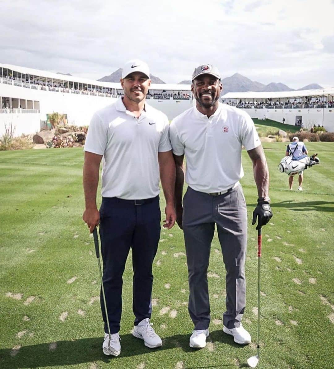 パトリック・ピーターソンのインスタグラム：「Great to tee it up with my fellow Florida Brother @bkoepka ! Thankful for another amazing @wmphoenixopen !」