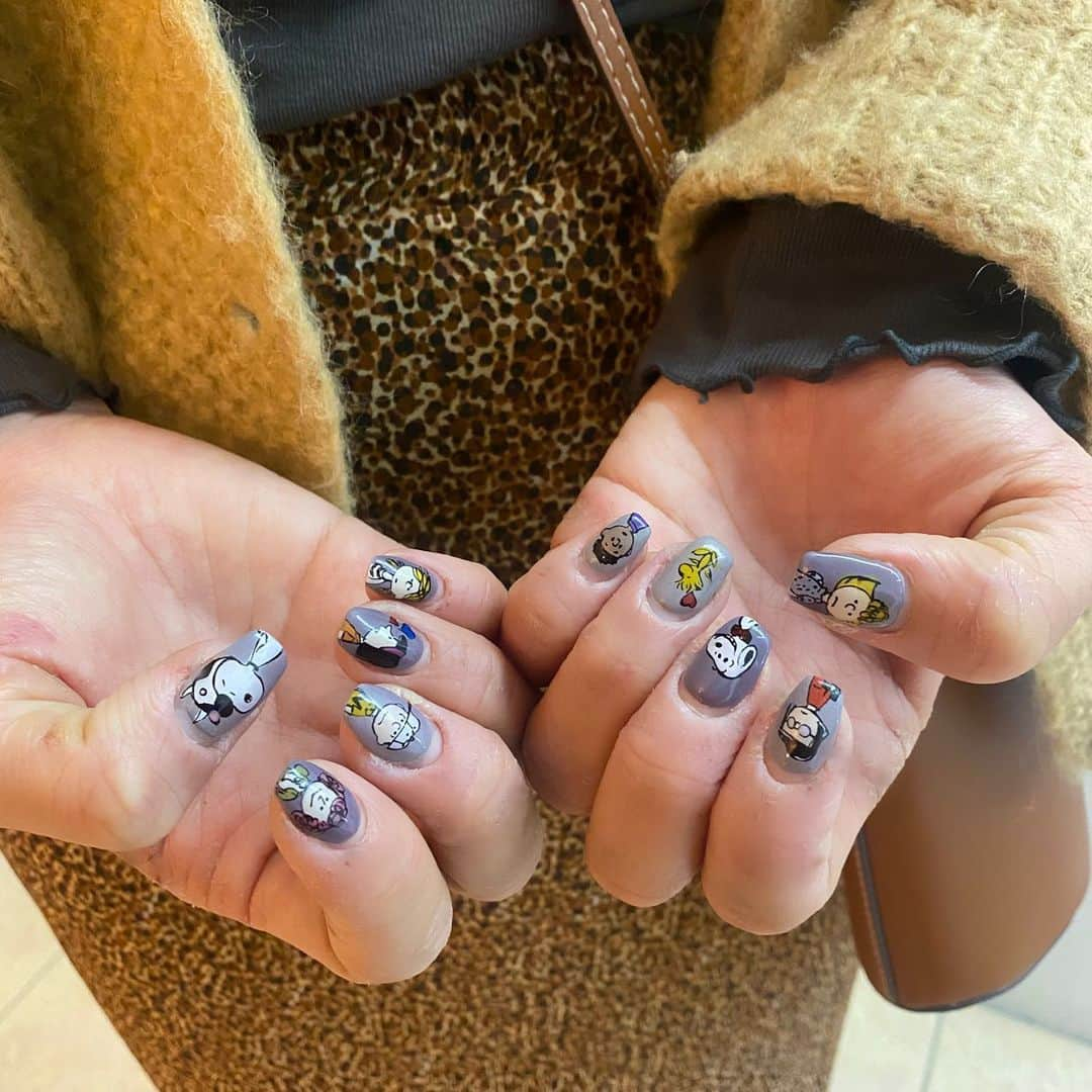 かとうあやのさんのインスタグラム写真 - (かとうあやのInstagram)「. スヌーピーネイル @tae_nail  さんが一生懸命 描いてくれた😭💗 ありがとうございました！💗  #スヌーピー#スヌーピーネイル#キャラクターネイル #snoopy」2月4日 22時23分 - ayan01217