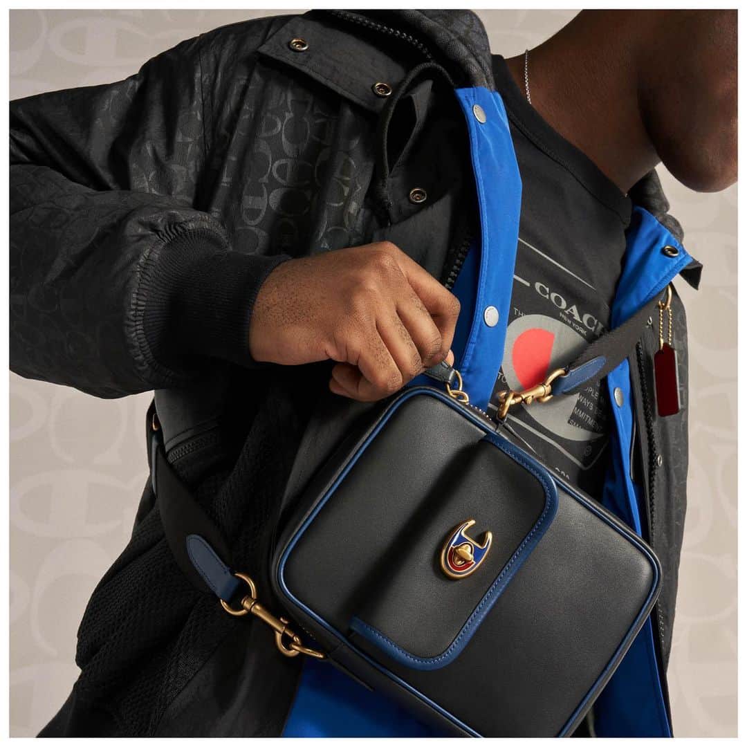 のインスタグラム：「Super-soft leather + gamechanging hardware. Just a few reasons why #CoachxChampion might just become part of your new uniform. #CoachNY」