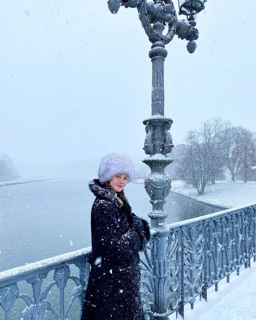 フリーダ・グスタフソンのインスタグラム：「❄️🥶❄️」