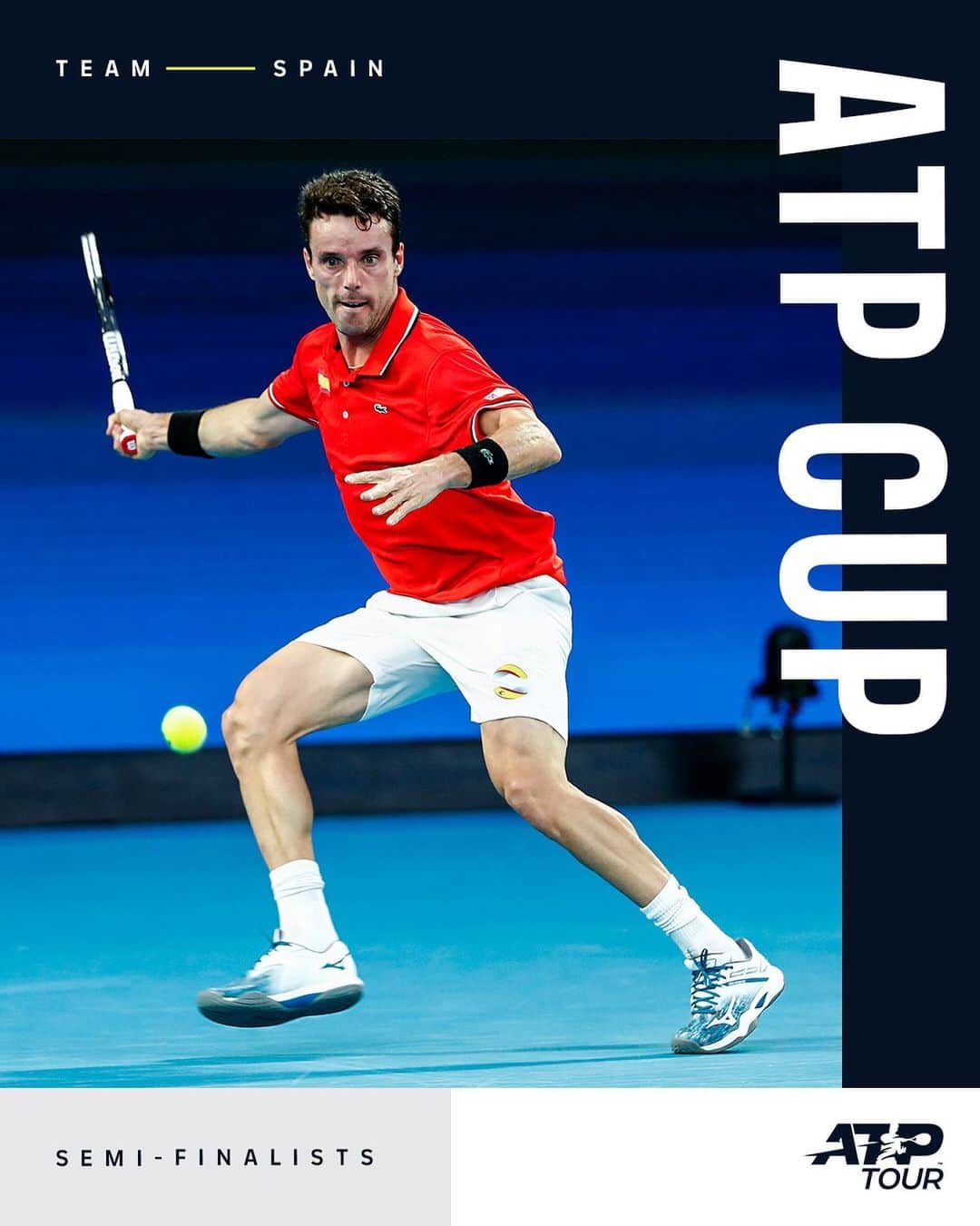 ATP World Tourさんのインスタグラム写真 - (ATP World TourInstagram)「V A M O S 🇪🇸 #TeamSpain is heading to the @atpcup semi-finals for the second consecutive year! 💪 #ATPCup」2月5日 9時19分 - atptour