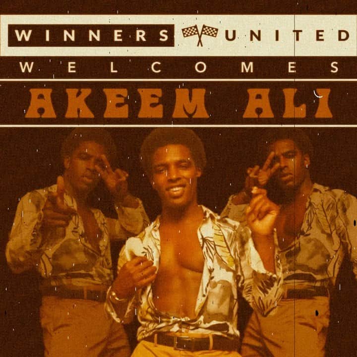 ルイス・ウィリアムスのインスタグラム：「Show some love and follow @akeem__ali ... @winners_united_ and I are honored to work with you and make some history together. 💯. and stream that Keemy Casanova till you get light headed! #Pimpon」