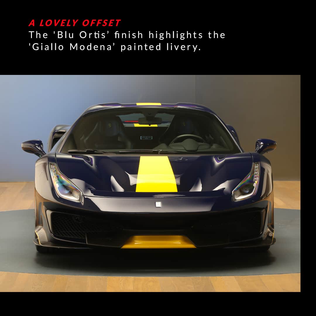 フェラーリさんのインスタグラム写真 - (フェラーリInstagram)「The evolution of luxury got a racing attitude. A ray of yellow light pierces the unmistakable aggressiveness of this Tailor Made #Ferrari488PistaSpider.⁣ #Ferrari #FerrariTailorMade」2月5日 1時00分 - ferrari