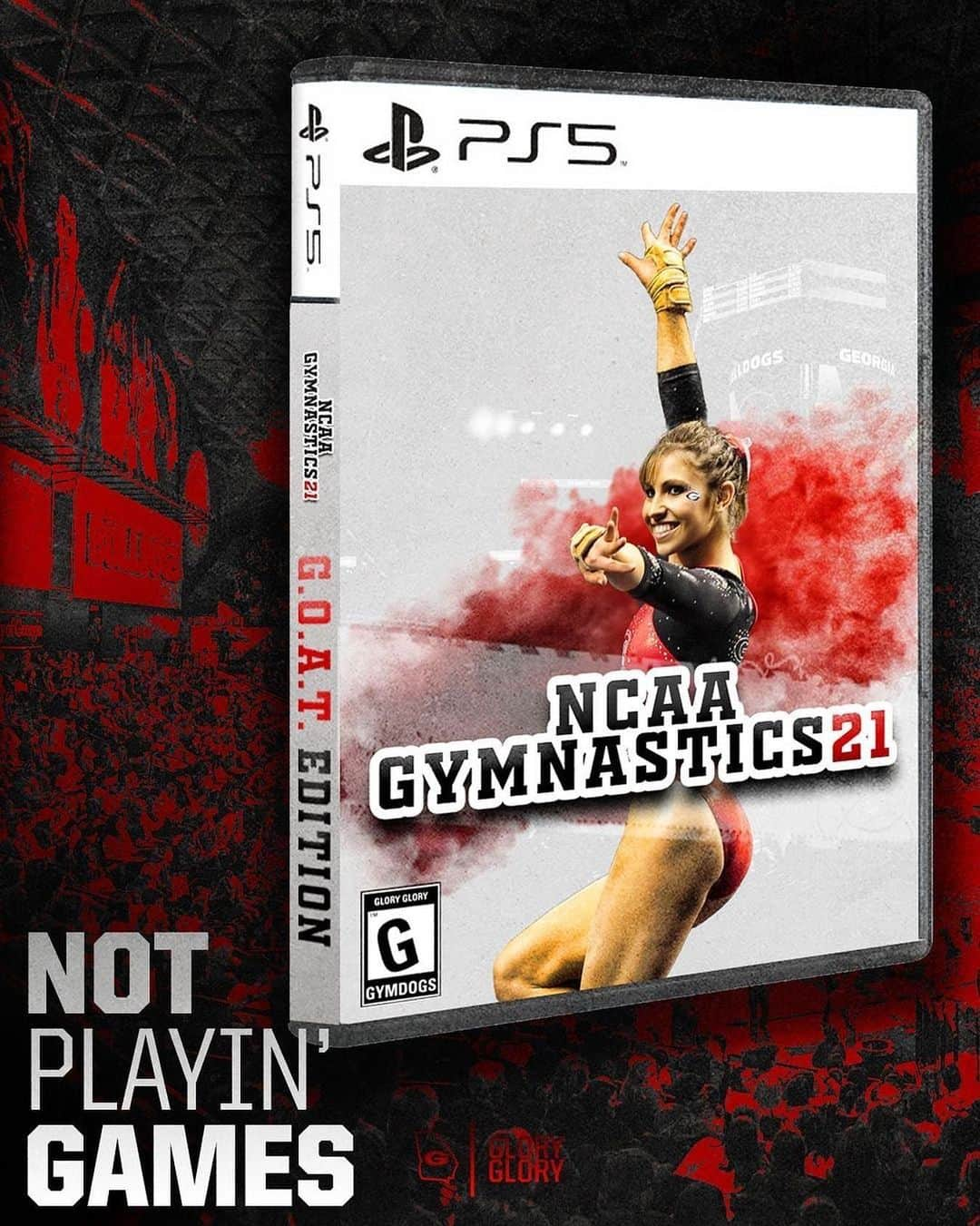 Inside Gymnasticsさんのインスタグラム写真 - (Inside GymnasticsInstagram)「We agree @ugagymnastics! Need This! Posted @withregram • @ugagymnastics They should build & release this game, you w/ us? 🔴⚫️🎮🐶 #GloryGlory  #GoDawgs」2月5日 1時00分 - insidegym