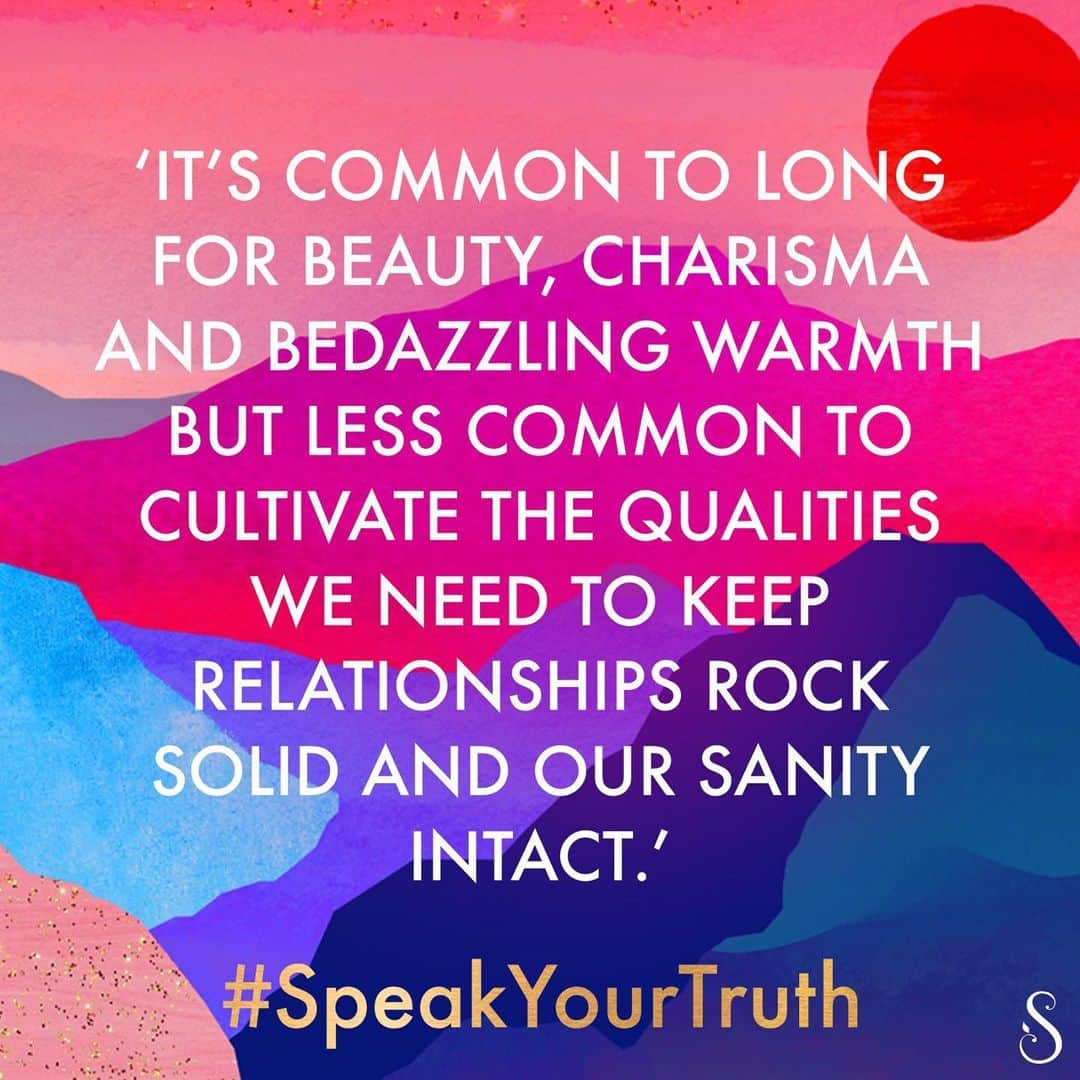 ファーン・コットンのインスタグラム：「This is a quote from Speak Your Truth (my latest book) and something I think about a lot. It’s so common and often promoted that we should long for a certain aesthetic, the charisma of George Clooney and to be popular but very rarely do we long for the ability to set decent boundaries with people, or the know how to navigate tricky discussions.  Yet these are the qualities which will allow us to have good relationships and happy dynamics in our everyday life. Often we’re lusting after the wrong thing. We’re barking up the tree of beauty hoping it’s gonna fix our messy lives. #barkuptherighttree」