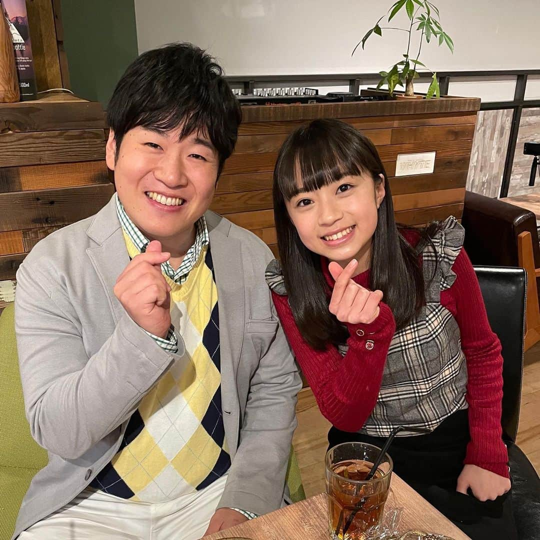 牧野羽咲さんのインスタグラム写真 - (牧野羽咲Instagram)「#岡田結実 さんと、#森田甘路 さんと一緒に😁  #江戸モアゼル  #指ハート  #牧野羽咲」2月5日 1時13分 - makino_usa_001